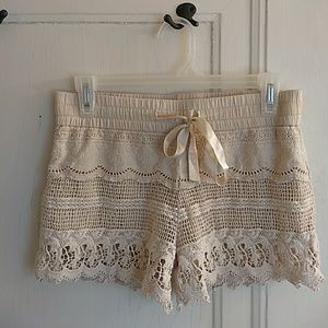 Lace shorts